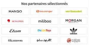 Les partenaires qui vendent sur la marketplace La Redoute