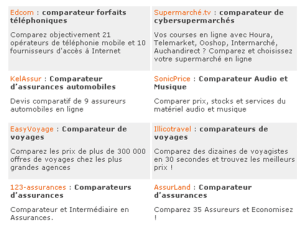 exemples comparateur de prix exemples comparateur de prix
