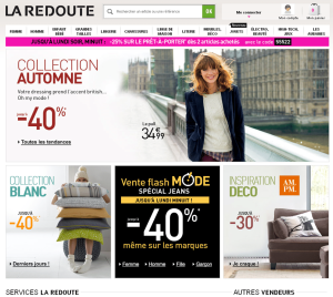 la redoute e-commerce