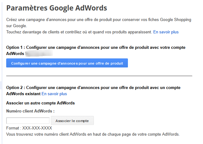 Créer sa campagne pour offre de produit afin d’apparaître sur Google Shopping (partie 3) 1 google merchant center2