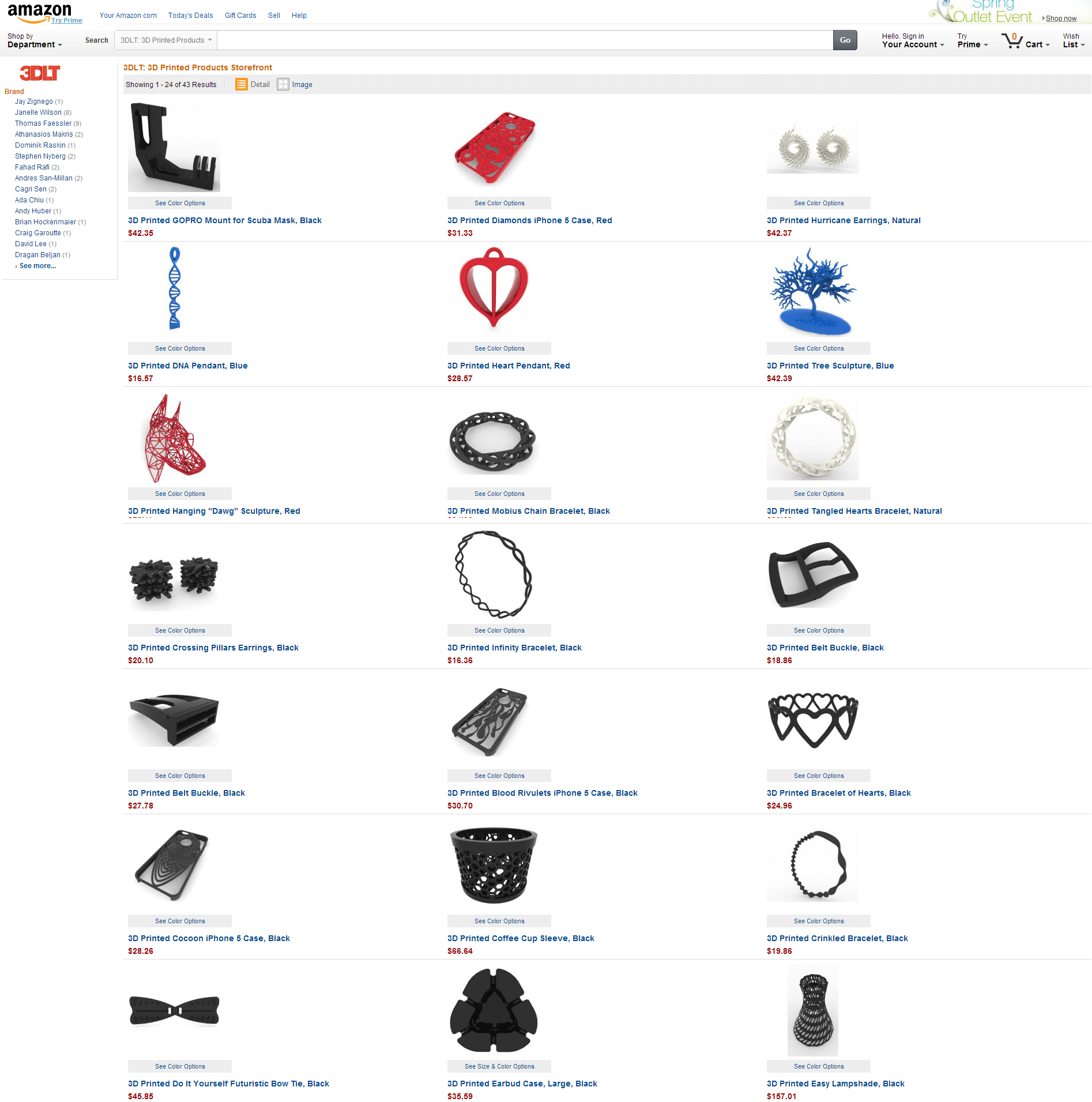 3DLT 3D Printed Products Amazon.com 3DLT 3D Printed Products Amazon.com