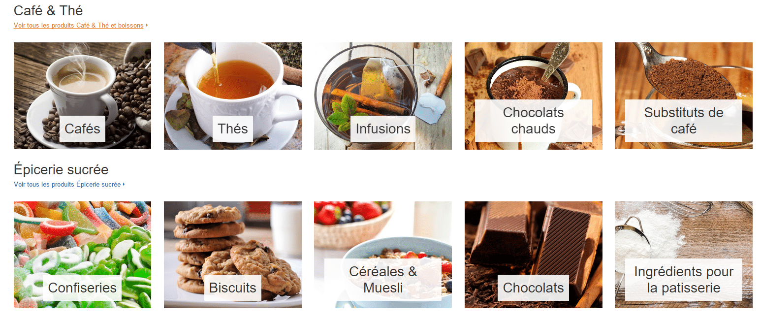 Amazon France se diversifie avec les catégories "alimentation" et "boisson" 1 amazonepicerie