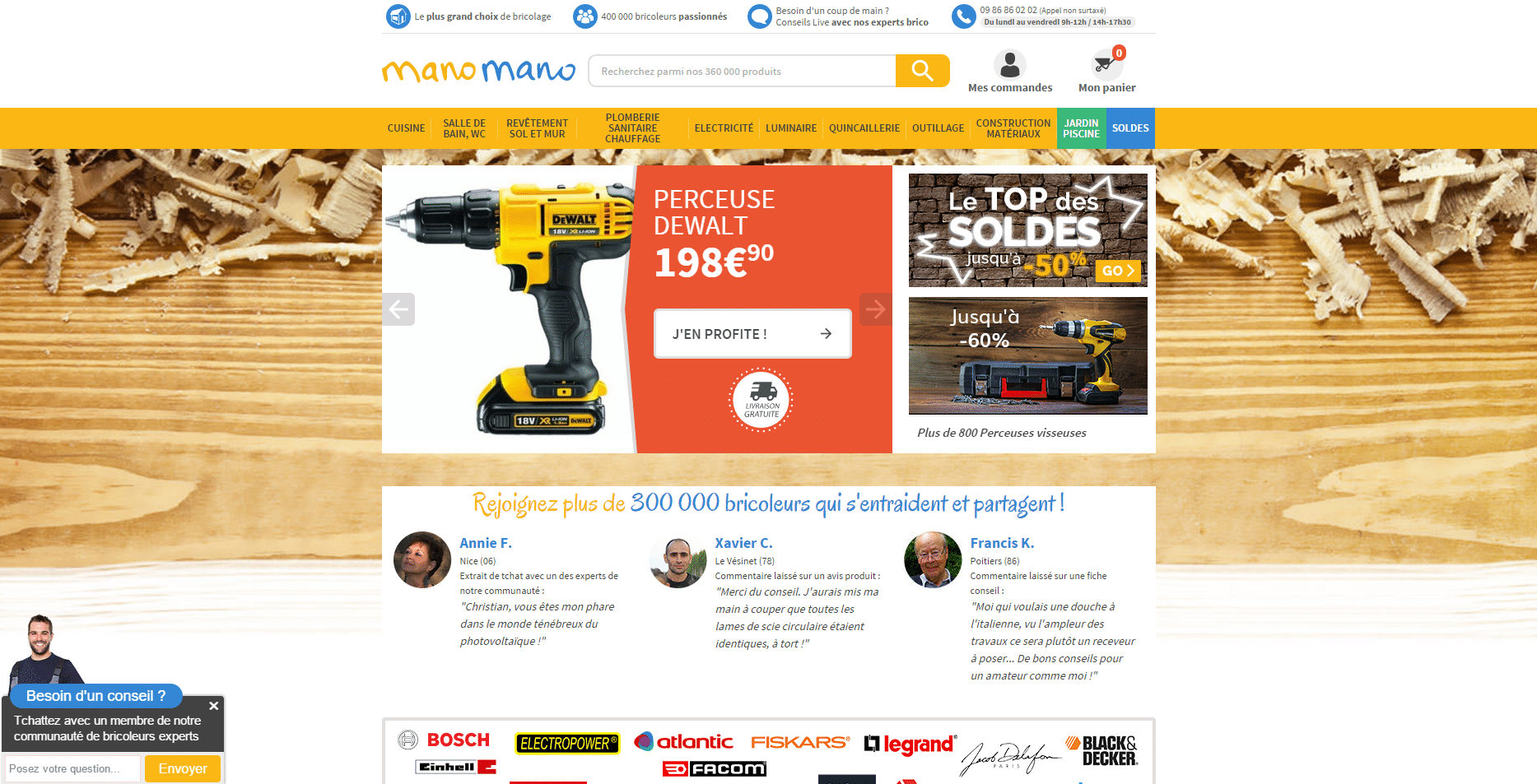 ManoMano & SuperMano : Une marketplace et une plateforme de services dédiées aux bricoleurs 1 manomano