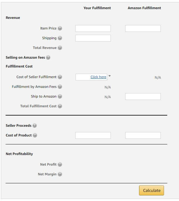 Fulfillment By Amazon (FBA) : Comment ça marche ? Combien ça coûte ? 3 calculator21 1