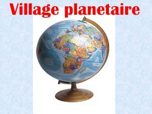 La pratique du e-commerce en Allemagne 1 Village planétaire
