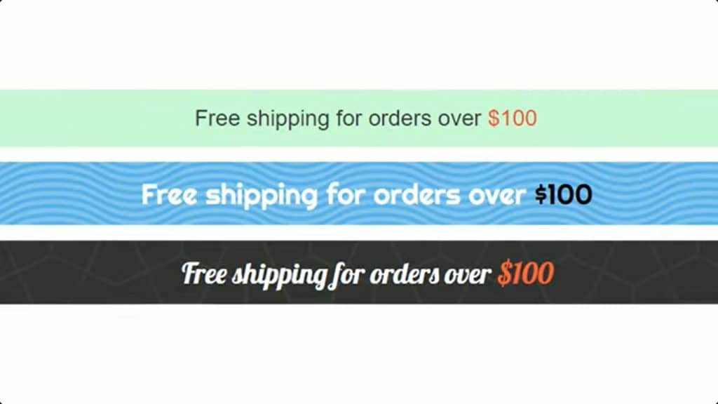 5 bonnes pratiques pour améliorer le taux de conversion de votre boutique Shopify 7 free shipping