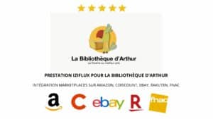 client-iziflux-bibliothèque-d'arthur