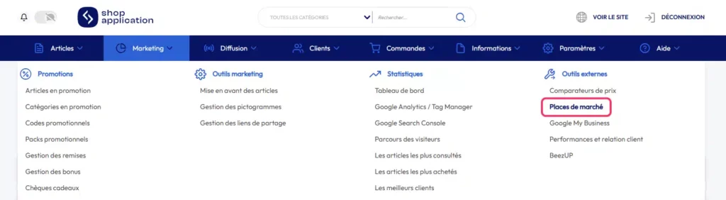 Shop Application Iziflux 1 1