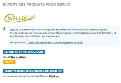 iziflux wizishop