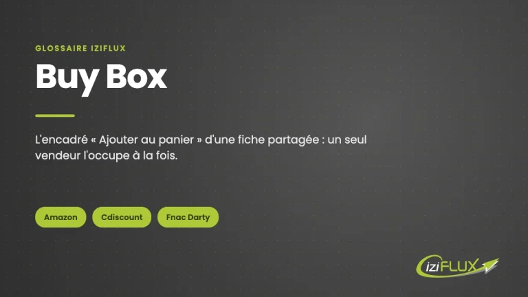 Buy Box : définition, glossaire Iziflux