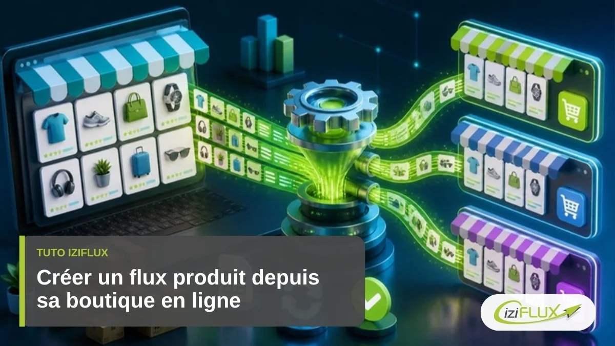 Créer un flux produit depuis sa boutique en ligne : tuto Iziflux