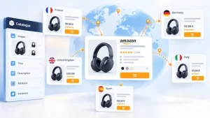 Amazon veut simplifier l’internationalisation de ses vendeurs avec de nouveaux outils 2 fiches produits amazon